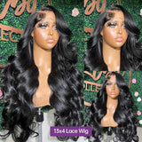 Body Wave Lace Front Human Hair Wigs 13x4 Transparent Lace Frontal Wig For Women Brazilian Remy Closure Wig With Baby Hair