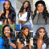 Body Wave 13X6 Lace Frontal Wig 6X6 Lace Closure Human Hair Wig With Natural Hairline