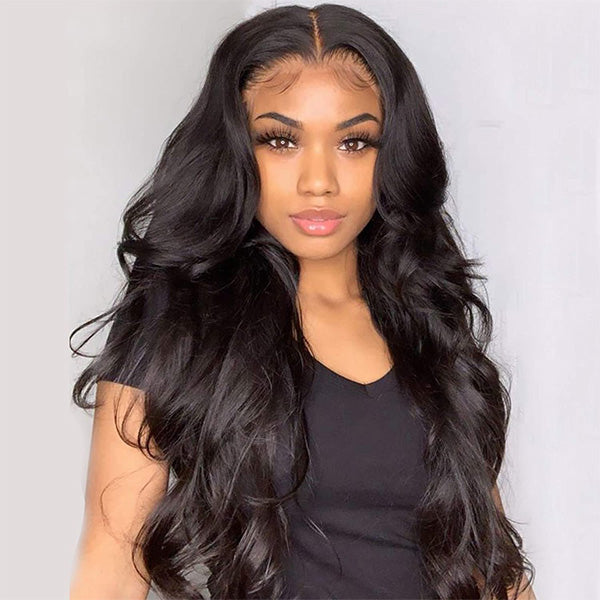 Body Wave Lace Front Wig HD Lace Wigs 13*4 Human Hair Transparent Wigs
