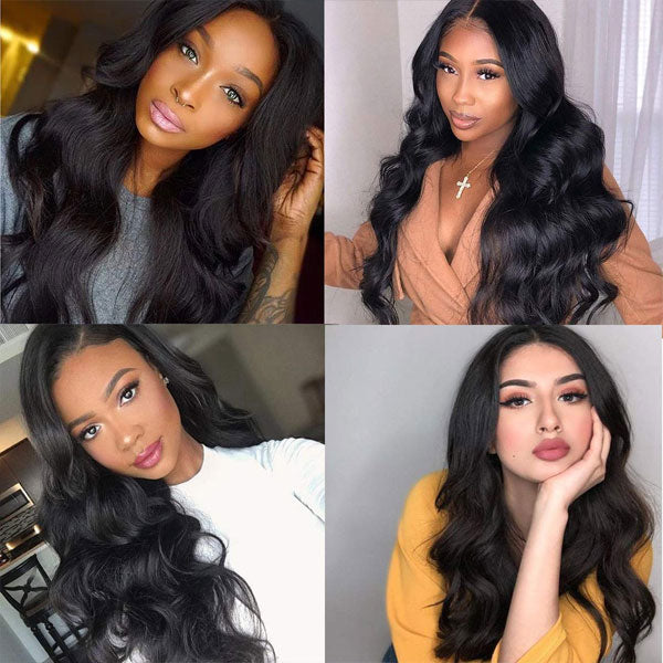 Body Wave Lace Front Wig HD Lace Wigs 13*4 Human Hair Transparent Wigs