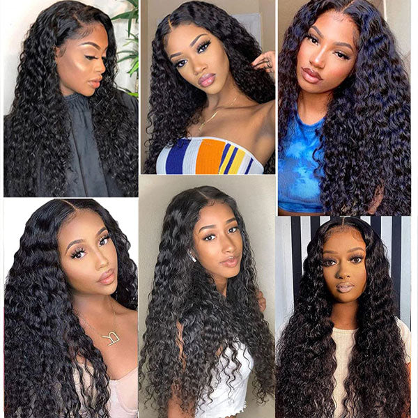 Deep Wave Curly Hair HD Lace Wigs Deep Wave HD Lace Frontal Wigs
